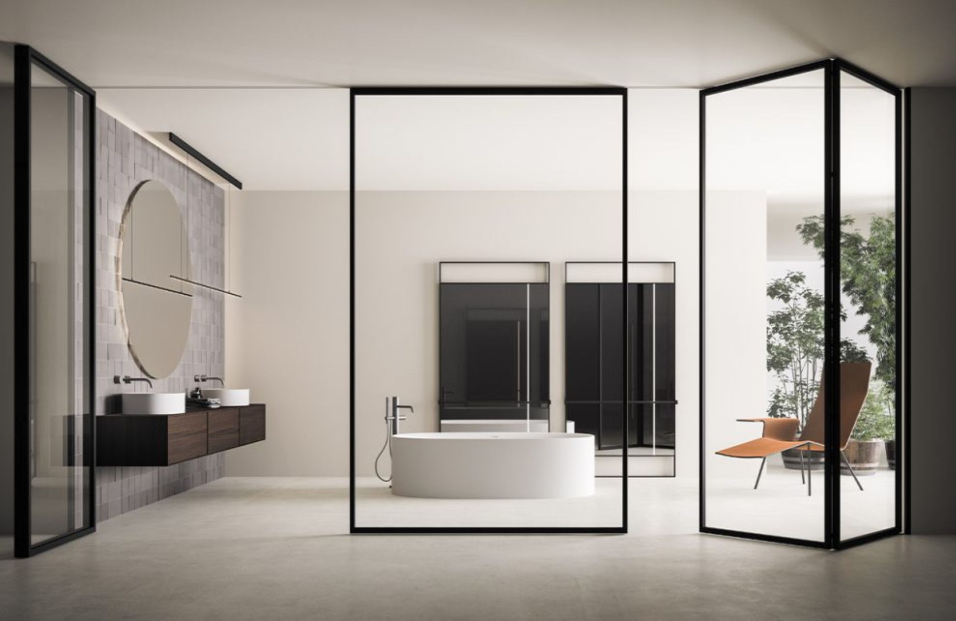 Vetrate richiudibili a libro