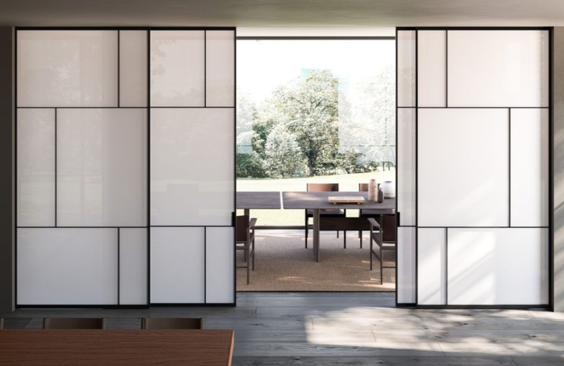 Vetrate scorrevoli panoramiche