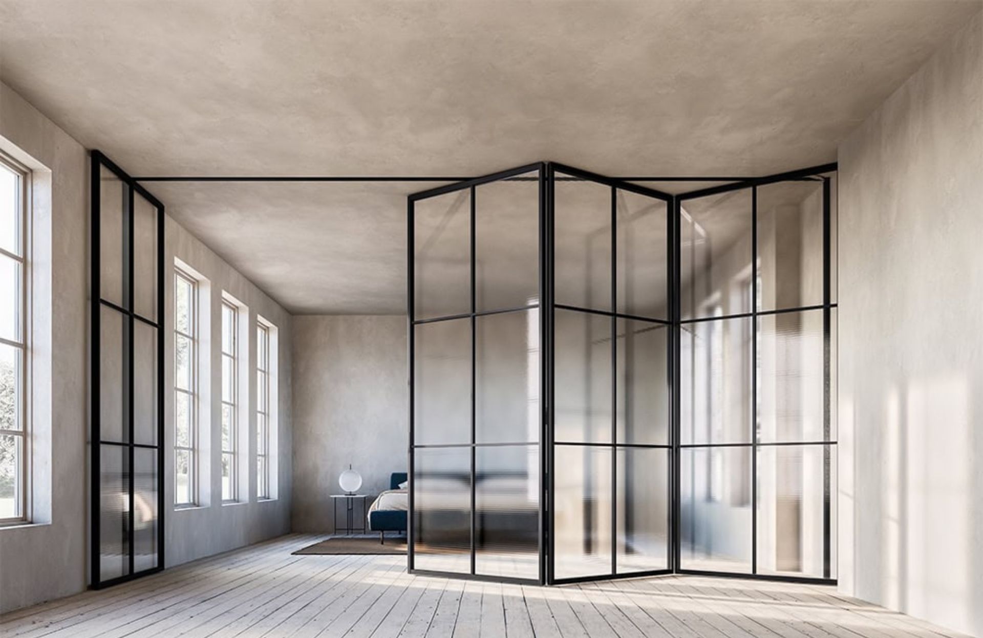 Vetrate pieghevoli scorrevoli