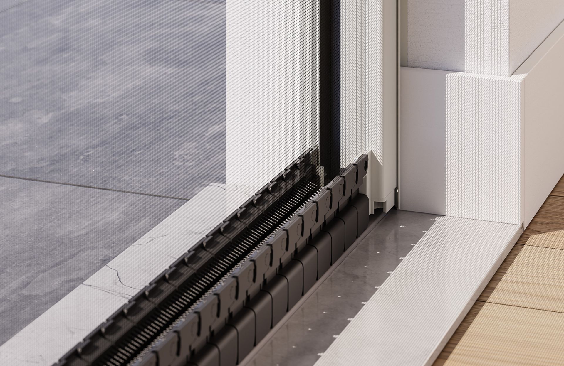 Zanzariere avvolgibili verticali