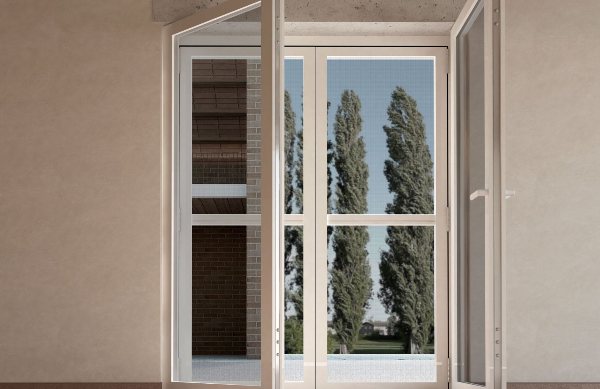 Zanzariere a scomparsa o fisse